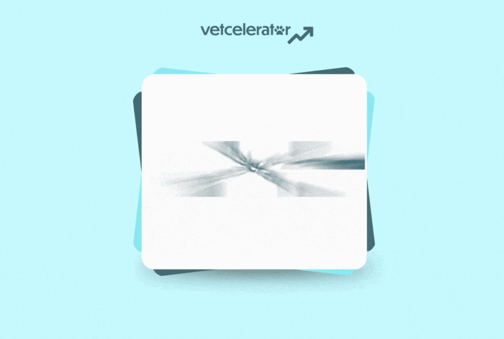 Stack of white papers with a symmetrical abstract design in the center.
