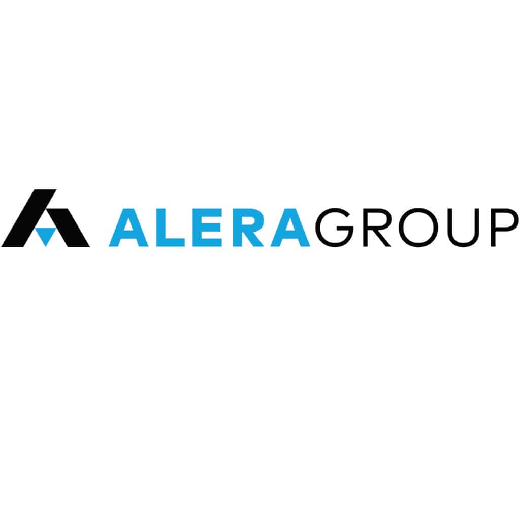 Alera Group logo providing insurance, risk management, and employee benefits solutions.