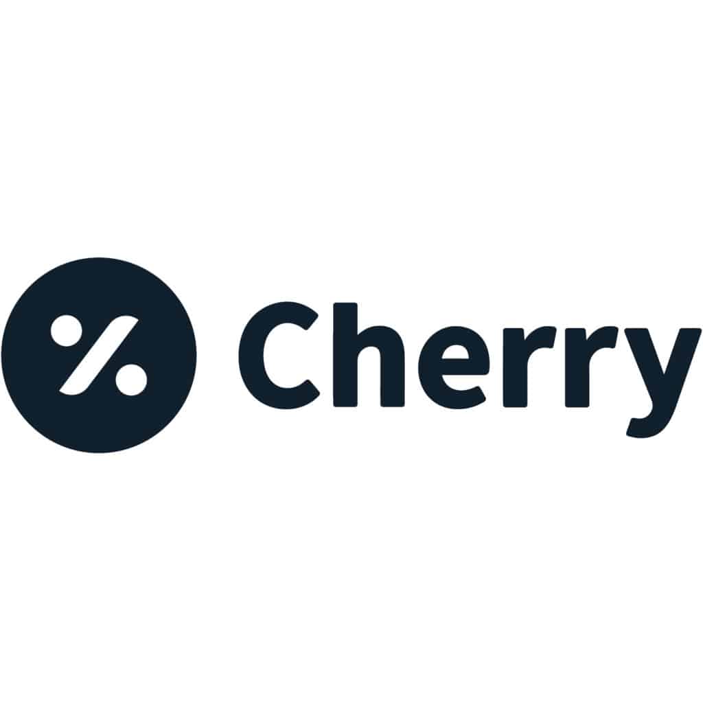 Cherry logo offering flexible patient payment plans for veterinary care.