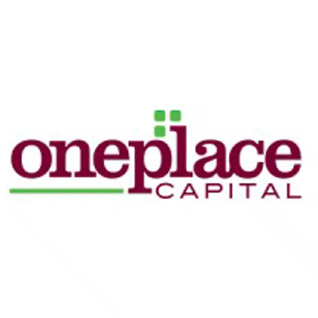 One Place Capital logo providing veterinary equipment financing solutions.