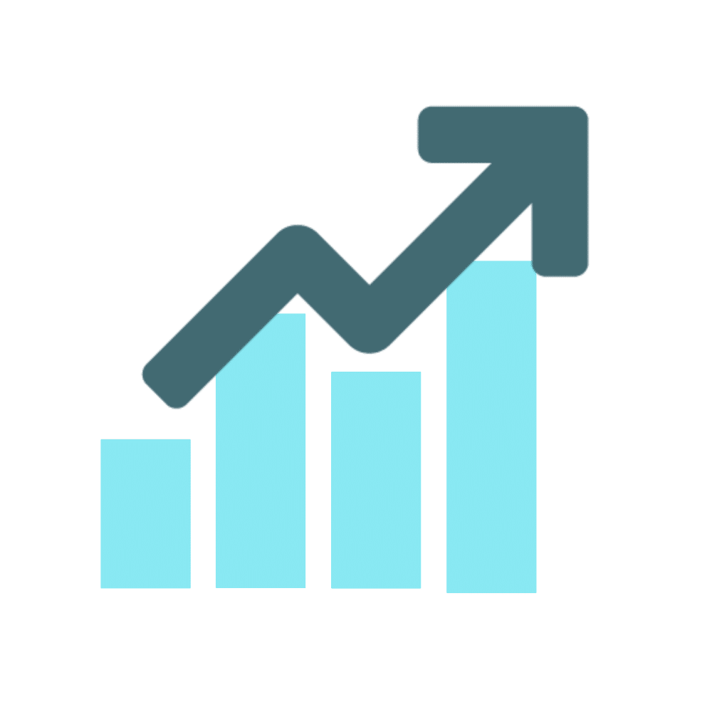 Icon representing veterinary content marketing powered by client questions, call analytics, and first-party data.