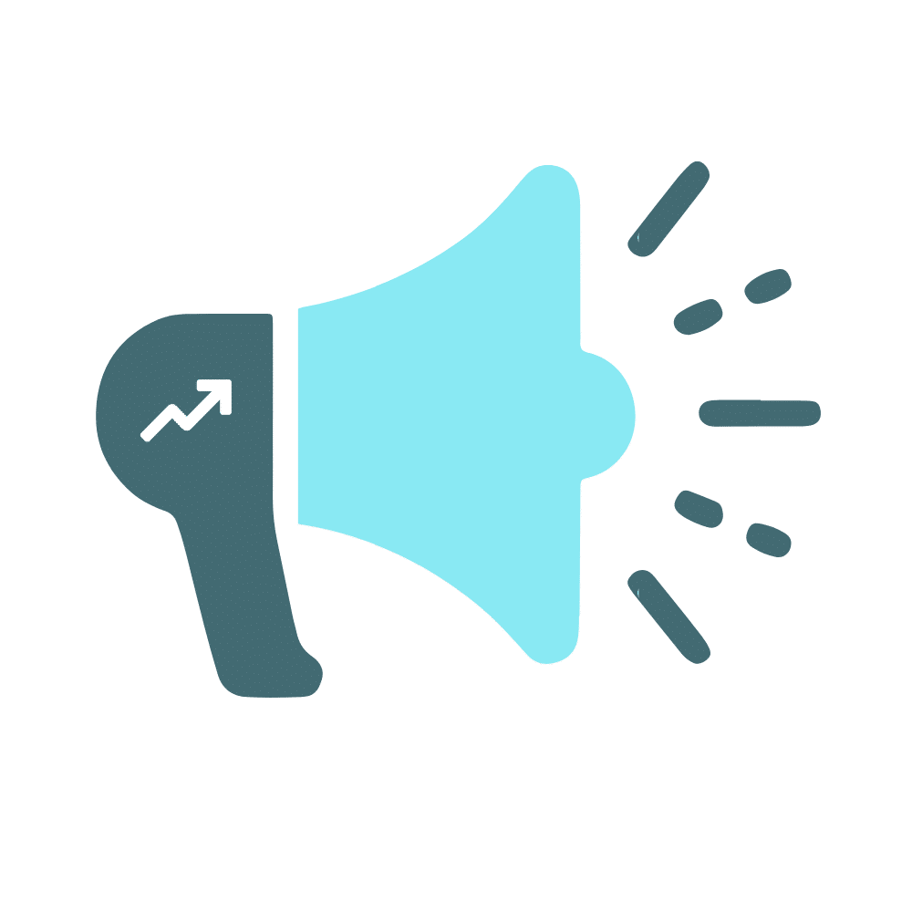 Icon representing machine learning-driven veterinary advertising campaigns across Google Search and AI-powered placements.